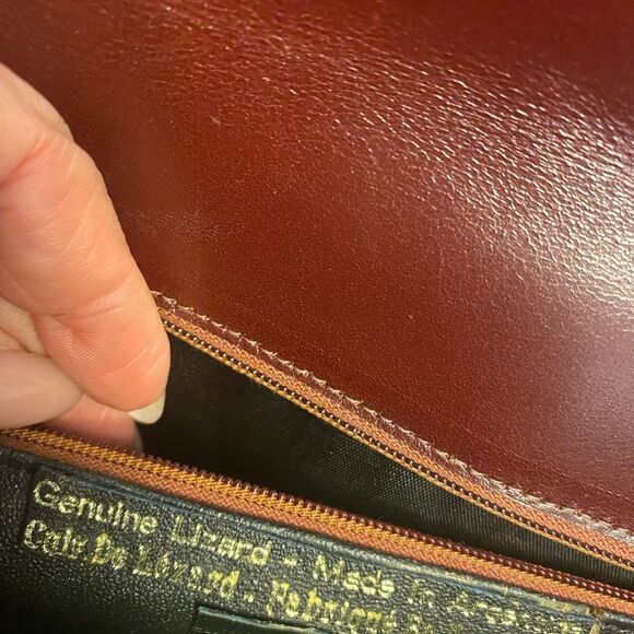 Rhodes genuine lizard clutch - Picture 10 of 11